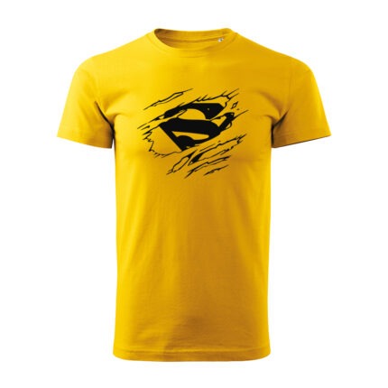 superman fin panske tricko 1 zlta