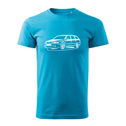 skoda octavia 2 combi pred facelift panske tricko 2 tyrkysova