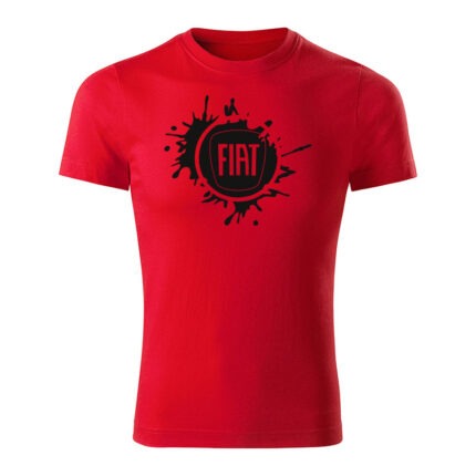 fiat splash panske tricko cierna cervena