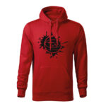 subaru splash panska mikina cervena