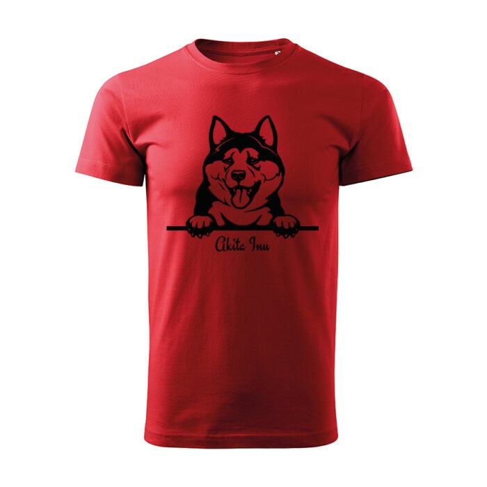 akita inu panske tricko bledosiva