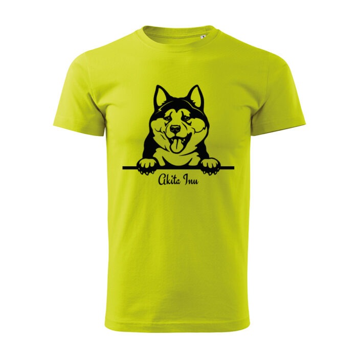 akita inu panske tricko 1 kralovska modra