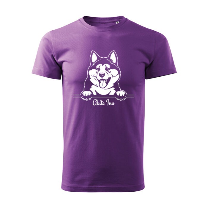 akita inu panske tricko 1 cierna