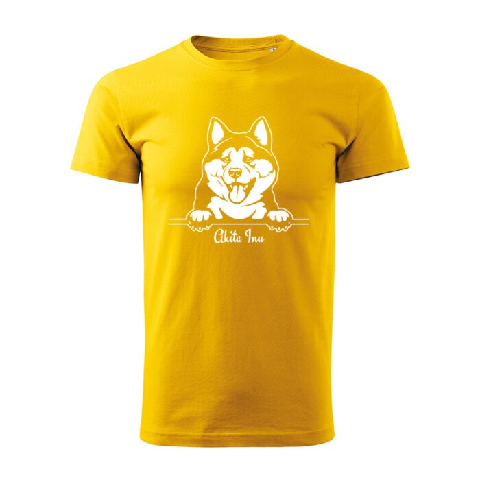 akita inu panske tricko 1 tyrkysova