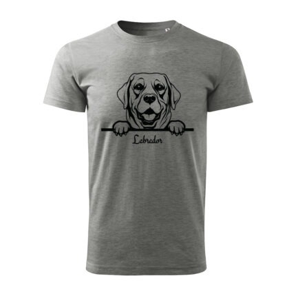 labrador panske tricko 2 cervena