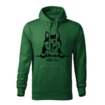 akita inu panska mikina 1 tmavosiva