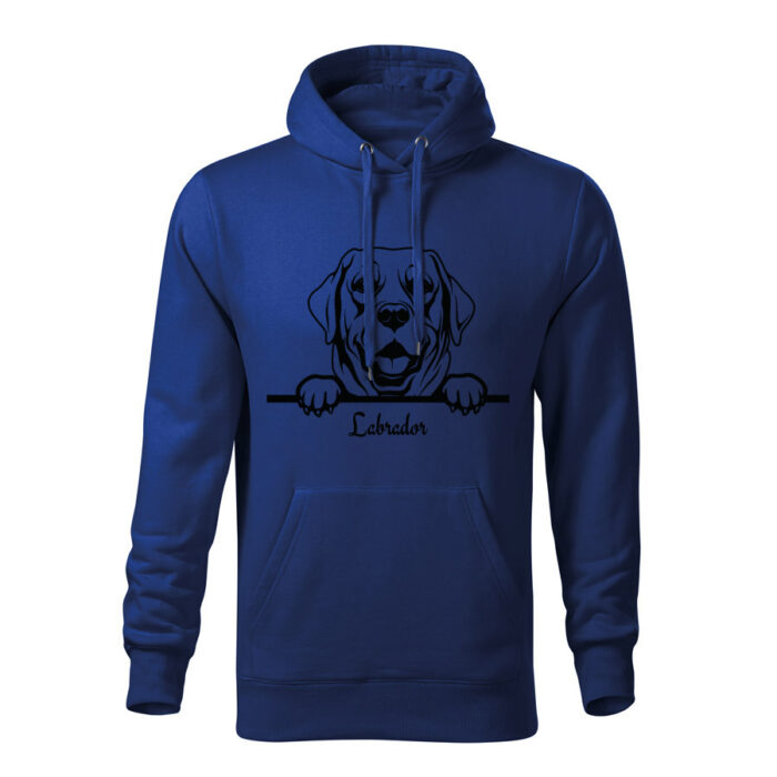labrador panska mikina 1 cervena