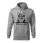 Welsh Corgi Pembroke panska mikina 1 kralovska modra