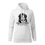 bernsky salasnicky pes panska mikina 2 tmavozelena