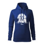 bison panska mikina 2 cervena