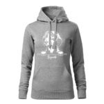 jazvecik panska mikina 2 purpurova