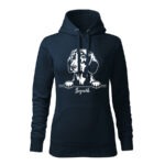 jazvecik panska mikina 2 siva