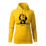 jazvecik panska mikina 2 tmavozelena