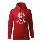 jazvecik panska mikina 1 tmavozelena