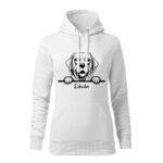 labrador damska mikina 2 purpurova