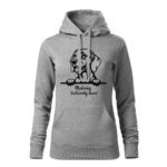 dámska mikina s vlastným textom Hlavný obrázok