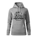 maltezsky psik damska mikina 1 purpurova