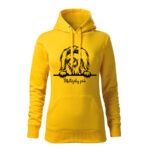 maltezsky psik damska mikina 1 tmavozelena