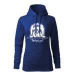 maltezsky psik damska mikina 2 cierna