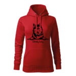 sibirsky husky damska mikina 1 biela