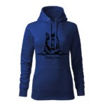 sibirsky husky damska mikina 1 cervena