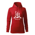 sibirsky husky damska mikina 1 tmavozelena