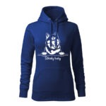 sibirsky husky damska mikina 2 cierna