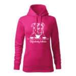 stafordcirsky bulterier damska mikina 2 kralovska modra