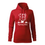 stafordcirsky bulterier damska mikina 1 zlta