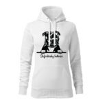 stafordcirsky bulterier damska mikina 2 tmavozelena