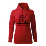 dámska mikina s vlastným textom Hlavný obrázok