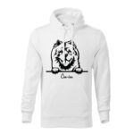 kralovska modra čau čau panska mikina 1