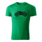 cafe racer panske tricko travova zelena
