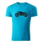 cafe racer panske tricko tyrkysova
