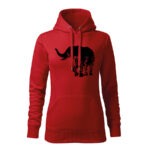 slon flor dámska mikina 1 purpurova