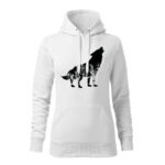 vlk flor dámska mikina 1 purpurova