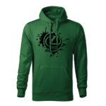 lexus splash panska mikina tmavozelena