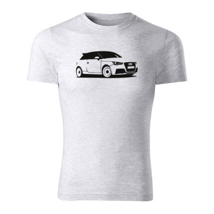 audi a1 panske tricko bledosiva