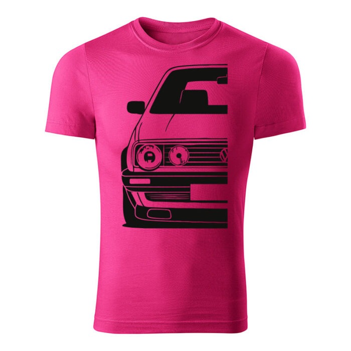 volkswagen golf mk2 panske tricko purpurova