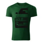 volkswagen golf mk2 panske tricko tmavozelena