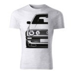 volkswagen golf mk2 panske tricko bledosiva