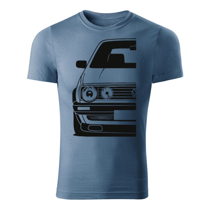 volkswagen golf mk2 panske tricko denim
