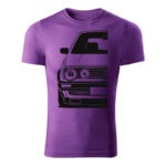 volkswagen golf mk2 panske tricko fialova