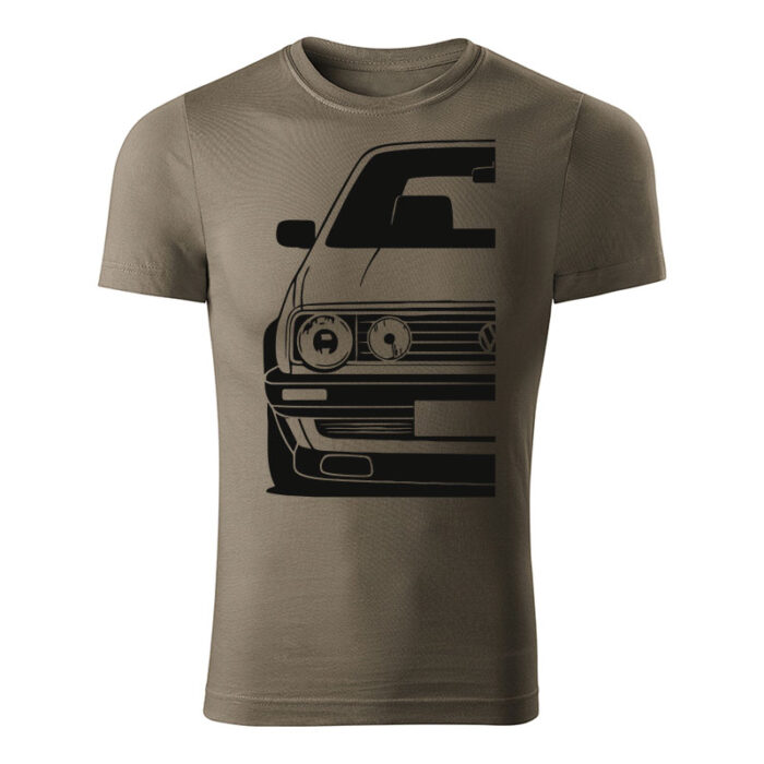 volkswagen golf mk2 panske tricko army