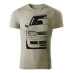volkswagen golf mk4 panske tricko svetla khaki