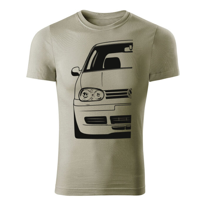 volkswagen golf mk4 panske tricko svetla khaki