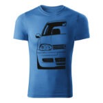 volkswagen golf mk4 panske tricko svetlomodra