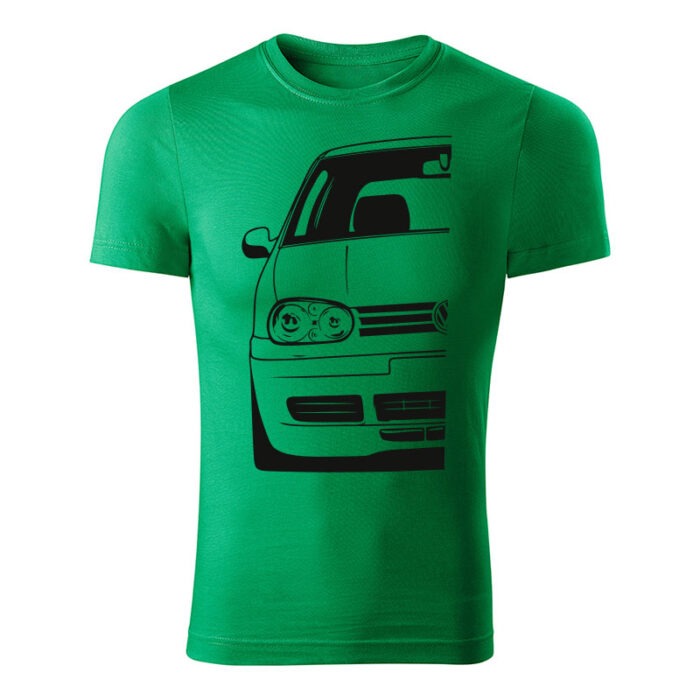 volkswagen golf mk4 panske tricko travova zelena