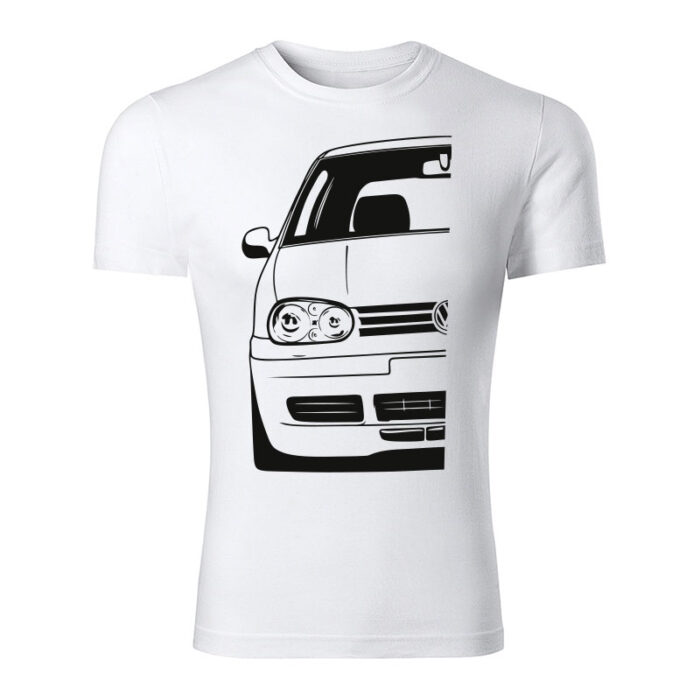 volkswagen golf mk4 panske tricko biela