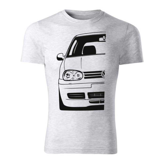 volkswagen golf mk4 panske tricko bledosiva